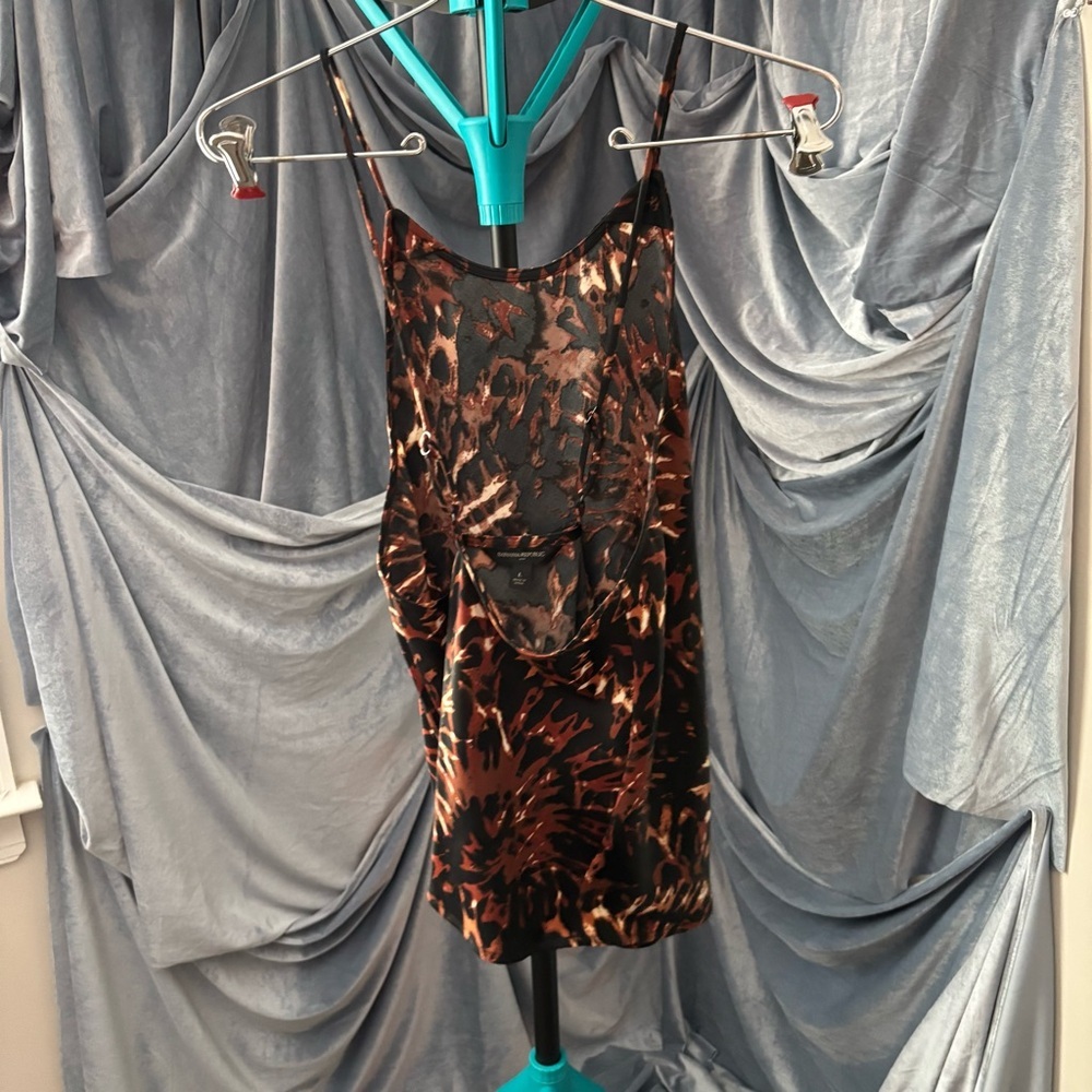 Banana Republic silk high neck top size large - Picture 2 of 7